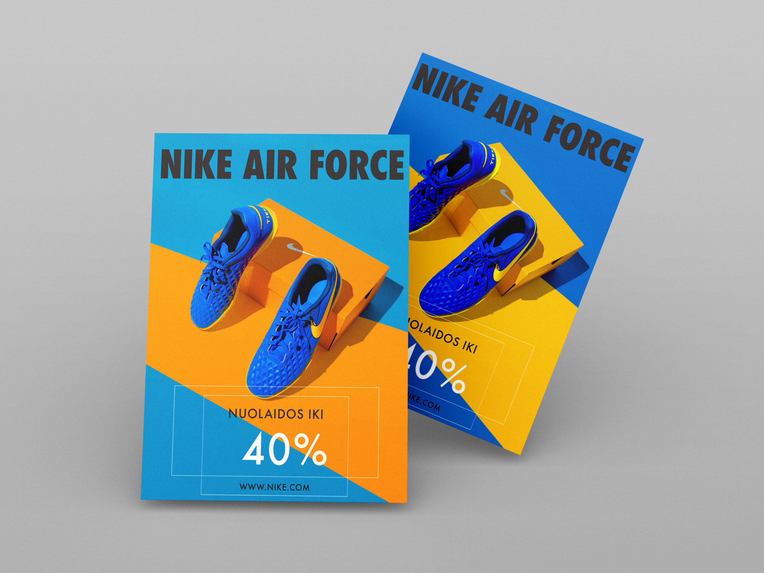 Minimal A4 Flyer Psd Mockup