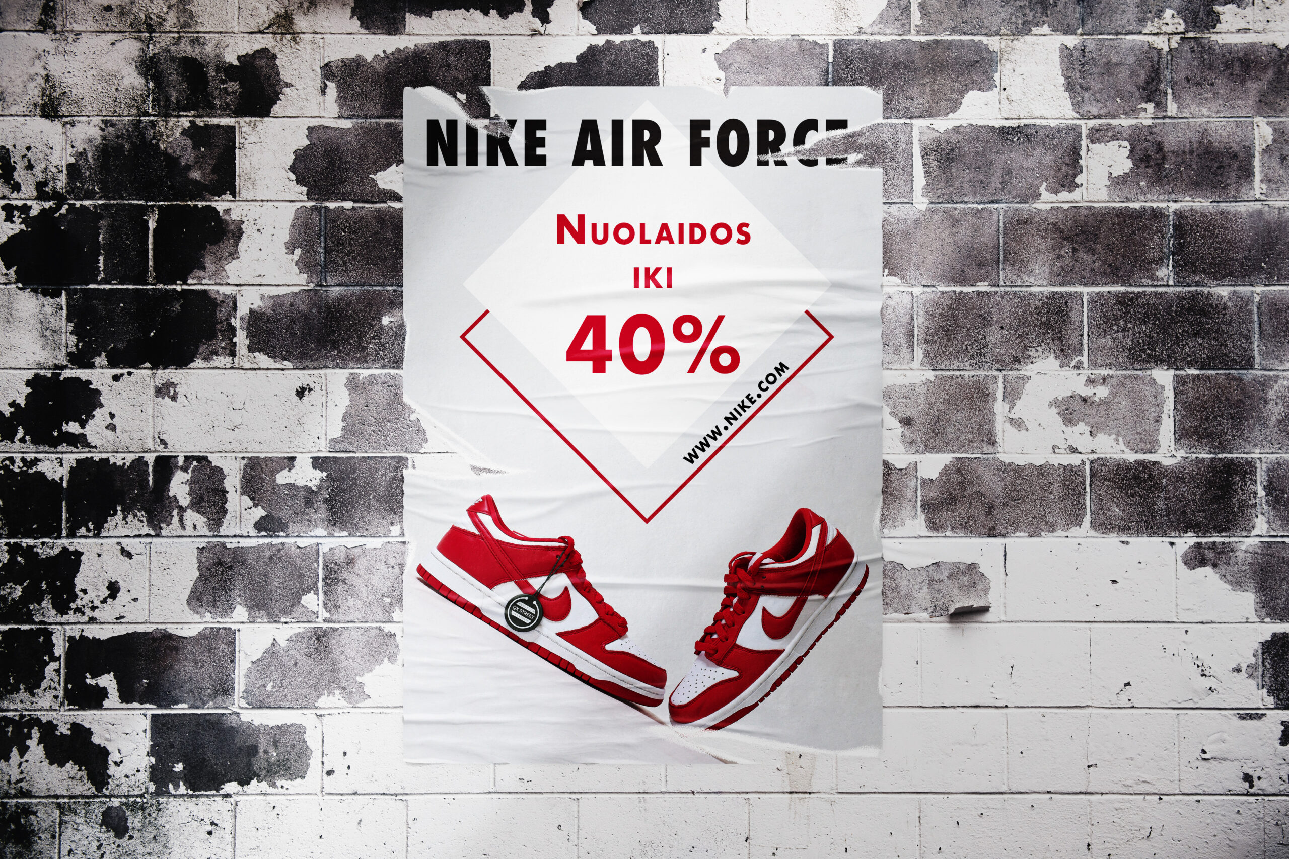 Nikeair red flyer