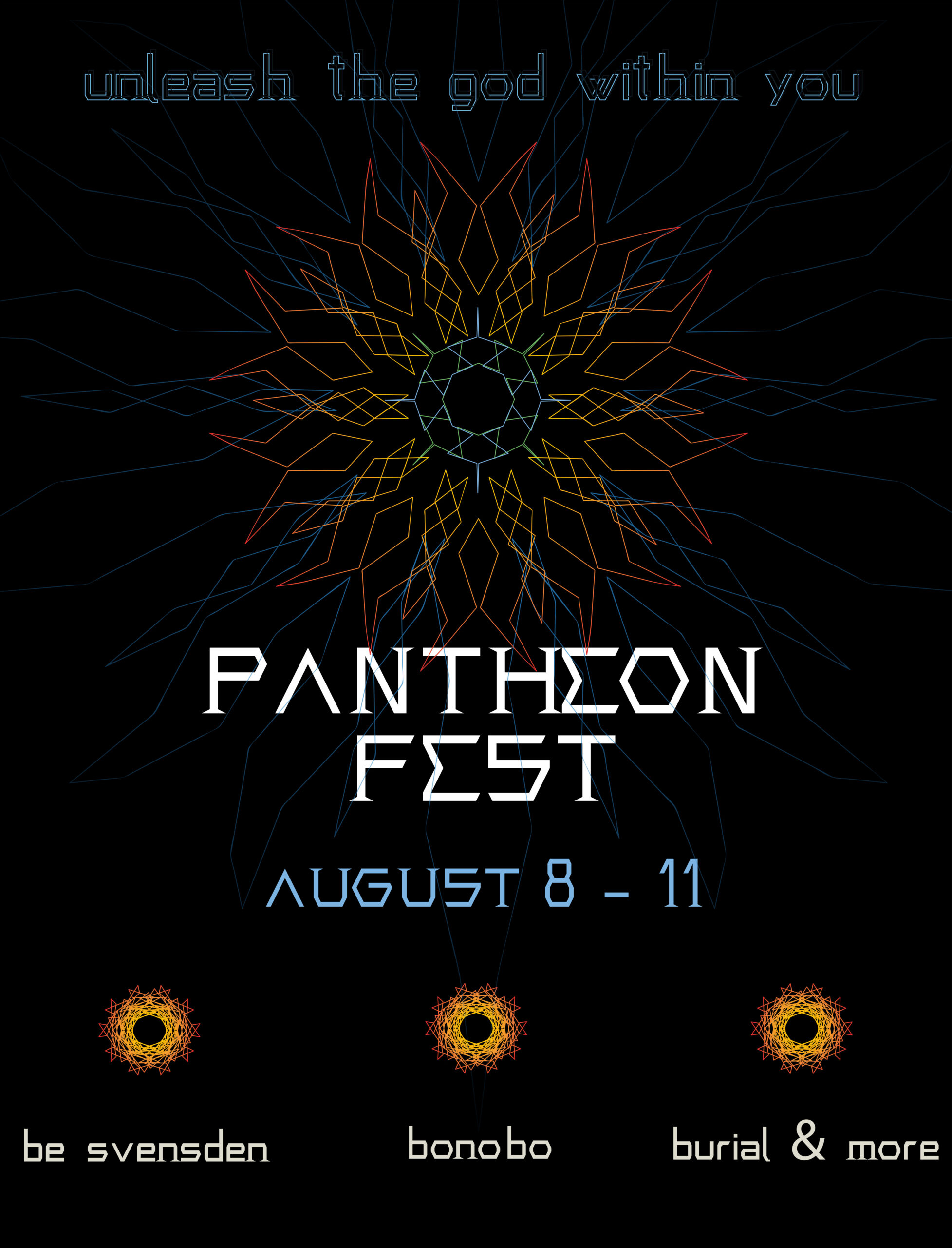 PANTHEON FEST POSTER
